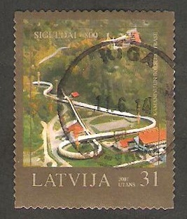 682 - 800 anivº de la villa de Sigulda, pista de bobsleigh