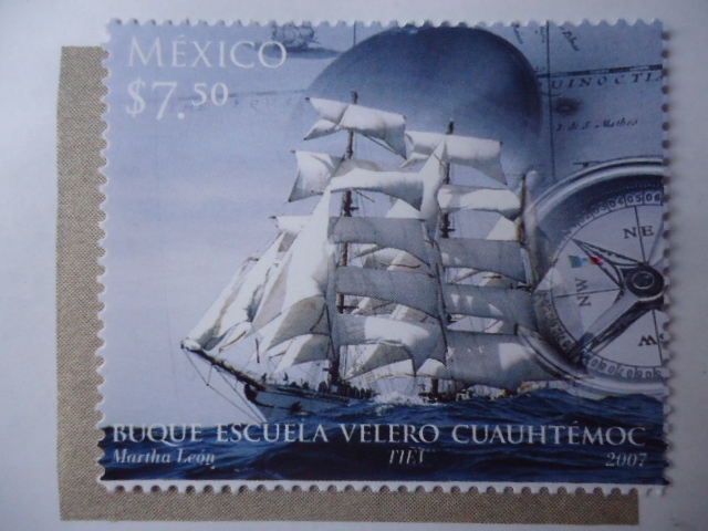 Buque Escuela Velero Cuauhtémoc.