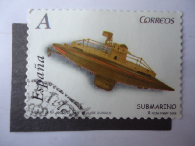 Ed:4375 -Submarino - Museu de la Joguina SantPeliu de Guixols.