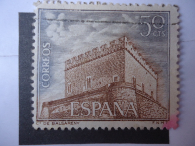 Ed:1809 - Castillo de Balsareny. barcelona.  ny