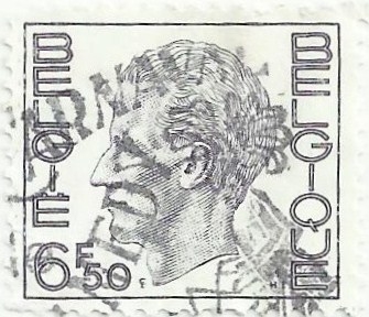 (197) SERIE REY BALDUINO TIPO ELSTRÖM. VALOR FACIAL 6.50 BEF. YVERT BE 1719