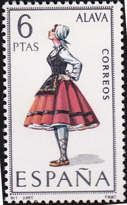  1767 - Traje regional de Alava