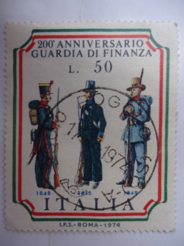 200 Anniversario Guardia Di Finanza.