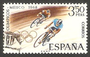 1887 - Olimpiadas de Mexico 68, ciclismo