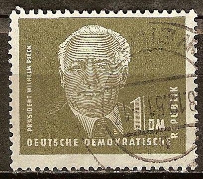 Presidente Wilhelm Pieck,1876-1960 (DDR).