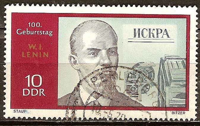 Nacimiento Centenario de Vladimir Ilich Lenin(DDR). 