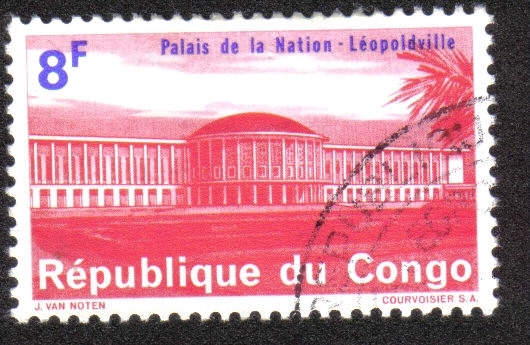 Palacio de La Nación, Leopoldville ( Kinshasa )