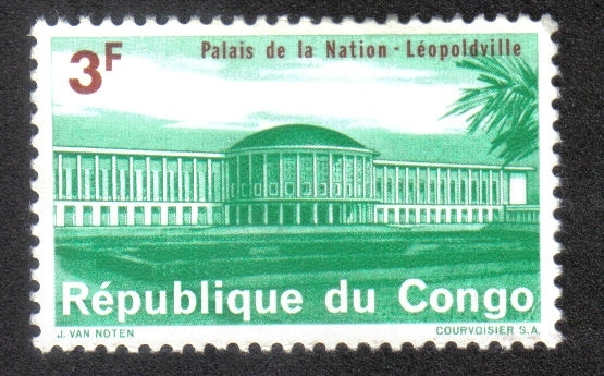 Palacio de La Nación, Leopoldville ( Kinshasa )