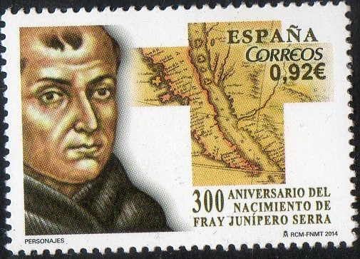 niversario del nacimiento de Fray Junipero Serra, fundador de las Misiones de la alta California.