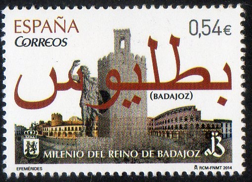 4868-Efemérides.Milenio del Reino de Badajoz.