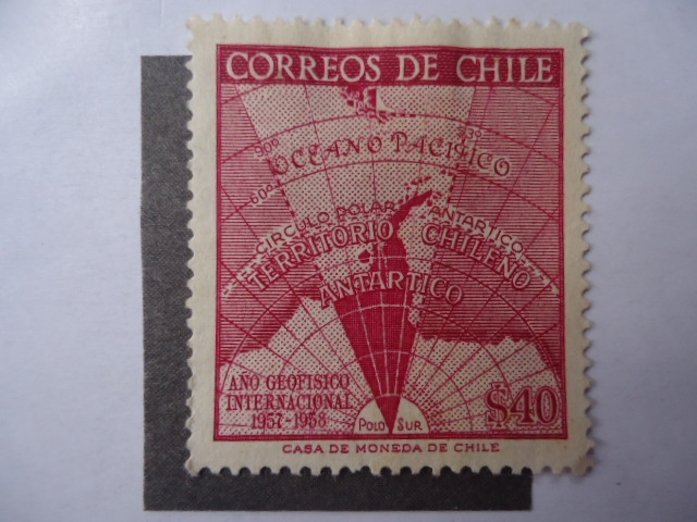 Año Geofisico Internacional 1957-1958.Territorio Antartico CHileno.