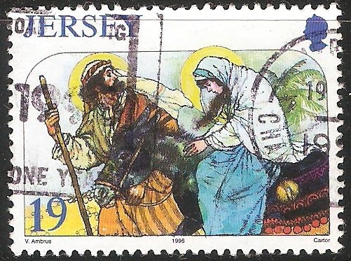 Jesus y Maria huida a Egipto