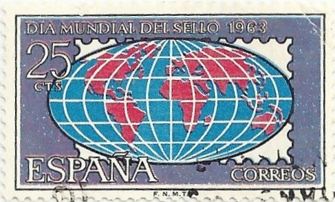 DIA MUNDIAL DEL SELLO 1963. VALOR FACIAL 25 Cts. EDIFIL 1509