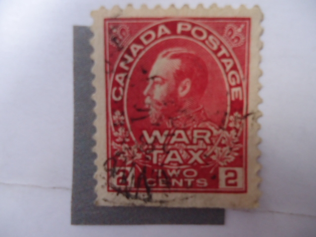 King george V. - Serie:War Tax.(Impuesto de Guerra)