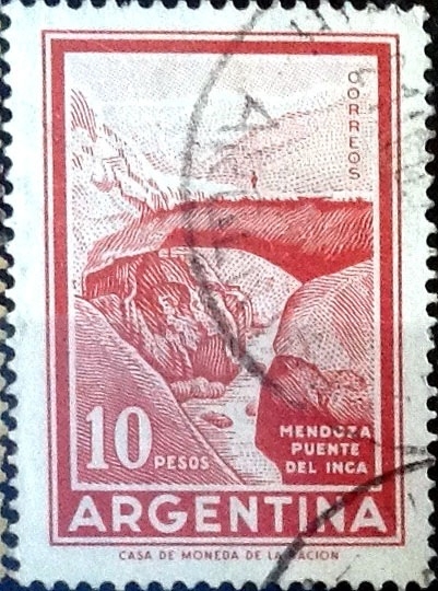 Intercambio 0,20 usd 10 pesos 1960