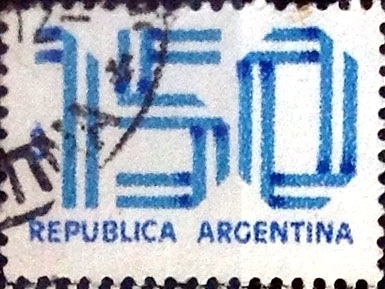 Intercambio 0,20 usd 150 pesos 1978