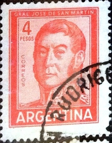 Intercambio 0,20 usd 8 pesos 1965