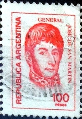 Intercambio 0,25 usd 100 pesos. 1976