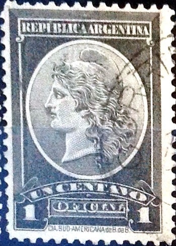 Intercambio nfb 0,20 usd 1 cent. 1901