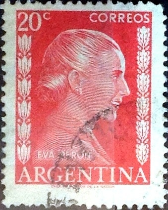 Intercambio 0,20 usd 20 cent. 1952