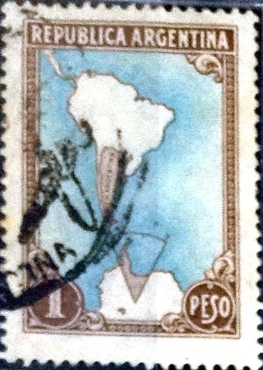 Intercambio 0,20 usd  1 peso. 1951