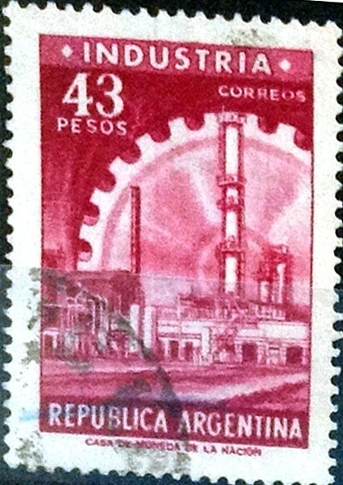 Intercambio 0,20 usd  43 pesos 1965