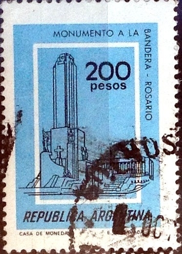 Intercambio 0,25 usd  200 pesos 1979