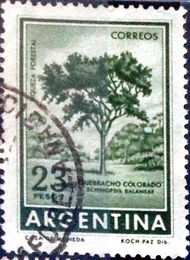 Intercambio 0,20 usd  23 pesos 1965