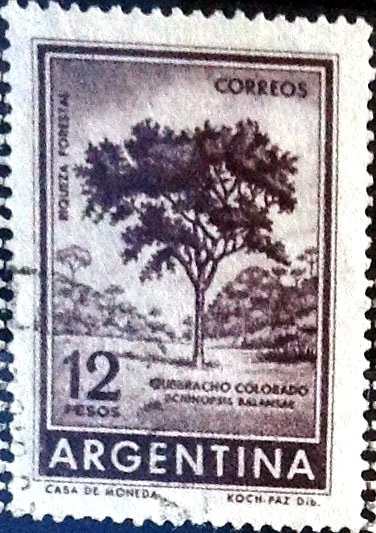 Intercambio 0,20 usd  12 pesos 1962