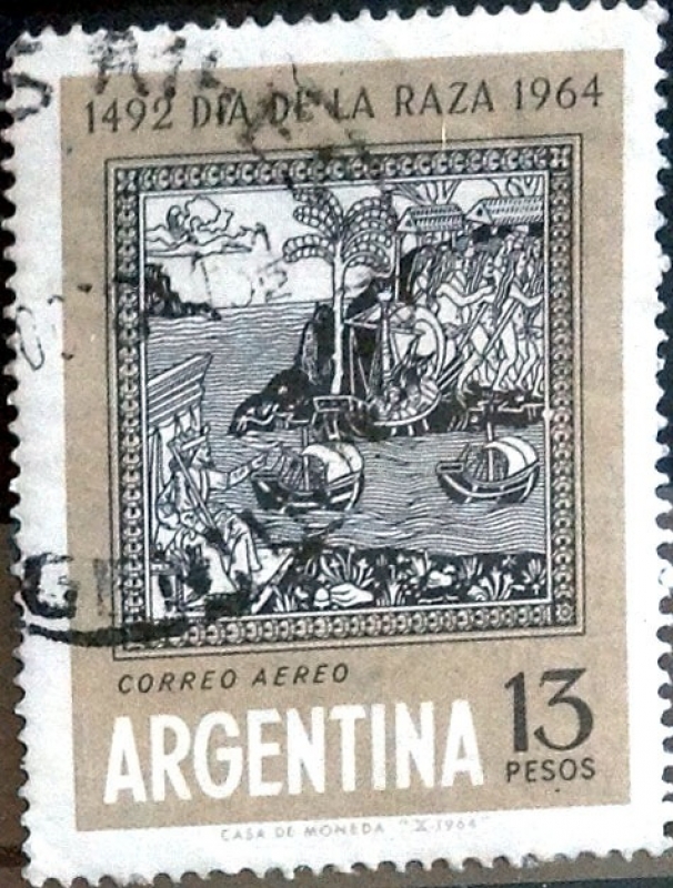 Intercambio daxc 0,30 usd 13 pesos 1964