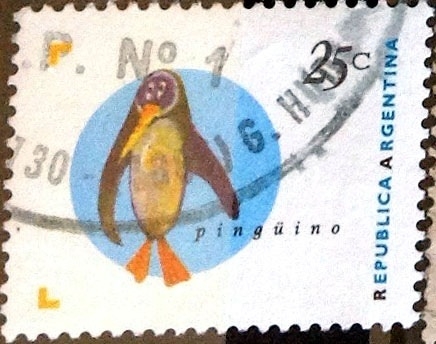 Intercambio 0,25 usd 25 cent. 1995