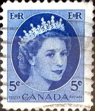 Intercambio 0,20 usd 5 cent. 1954