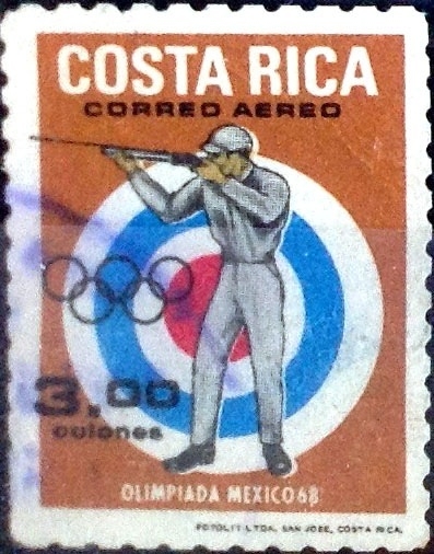 Intercambio 0,90 usd 3 colon 1968