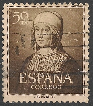 V Centenario del nacimiento de Isabel la Católica. Ed 1092