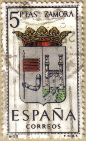 ZAMORA - Escudos Provincias España