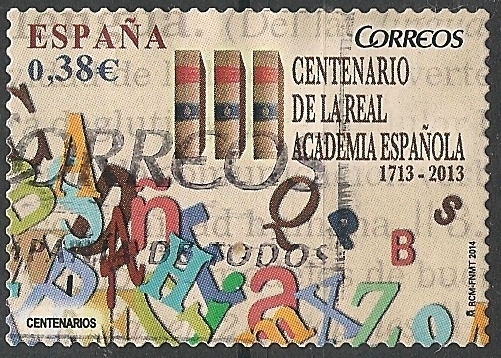 Centenario de la Real Academia Española. Ed 4849 