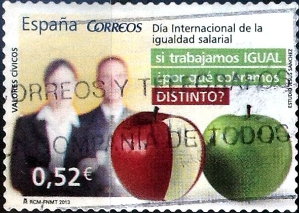 Intercambio 0,60 usd 52 cent. 2013