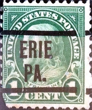 Intercambio 0,75 usd 1 cent. 1923