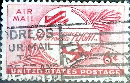 Intercambio 0,20 usd 6 cent. 1953