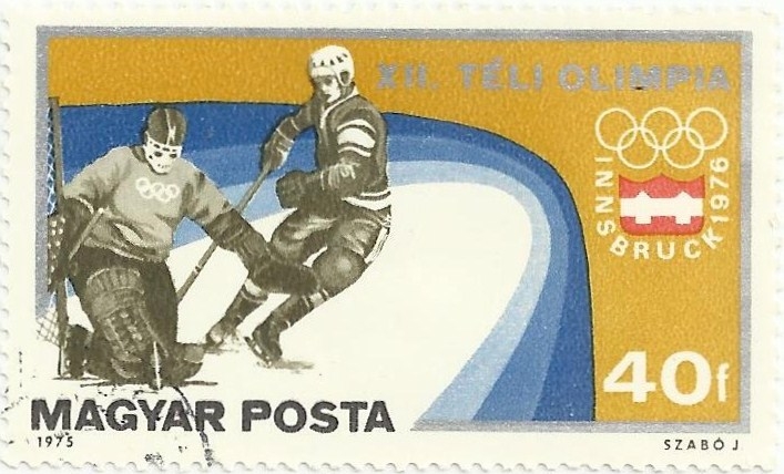 XII JUEGOS OLÍMPICOS DE INVIERNO, INNSBRUCK´76. HOCKEY SOBRE HIELO. YVERT HU 2472