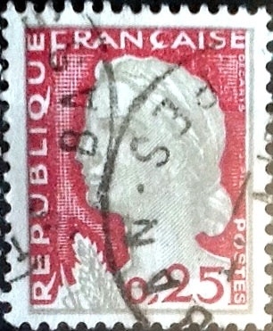 Intercambio 0,20 usd 0,25 fr. 1960