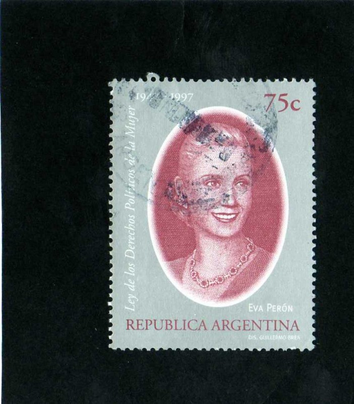 EFIGIE DE EVA PERON