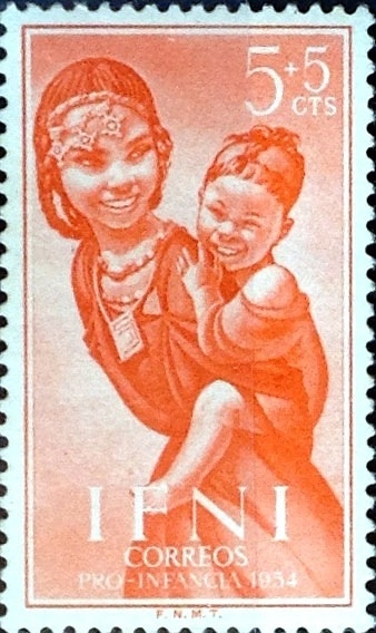 Intercambio jxi 0,25 usd 5+5 cent. 1954