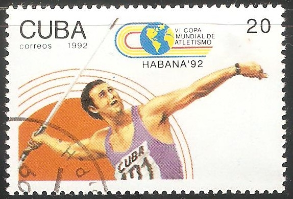  Vi Copa Mundial De Atletismo Habana Cuba 92 