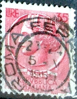 Intercambio 0,20 usd 35 l. 1955