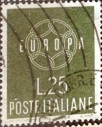 Intercambio 0,20 usd 25 l. 1959