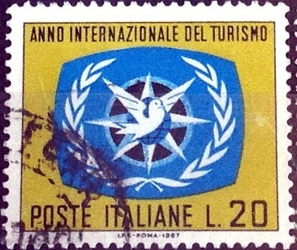 Intercambio cr5f 0,20 usd 20 l. 1967