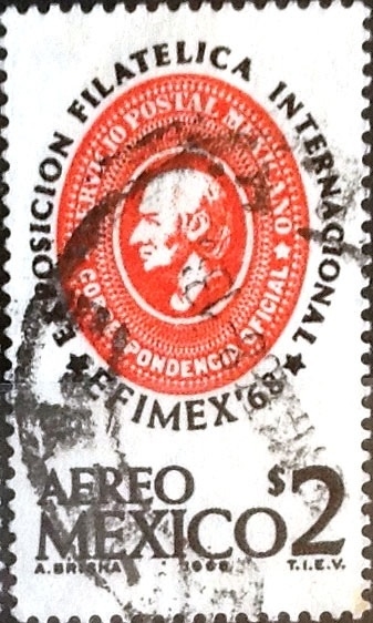 Intercambio crxf 0,25 usd 2 p. 1968