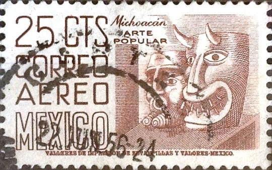 Intercambio 0,20 usd 25 cent. 1955