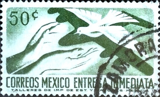 Intercambio 0,20 usd 50 cent. 1962